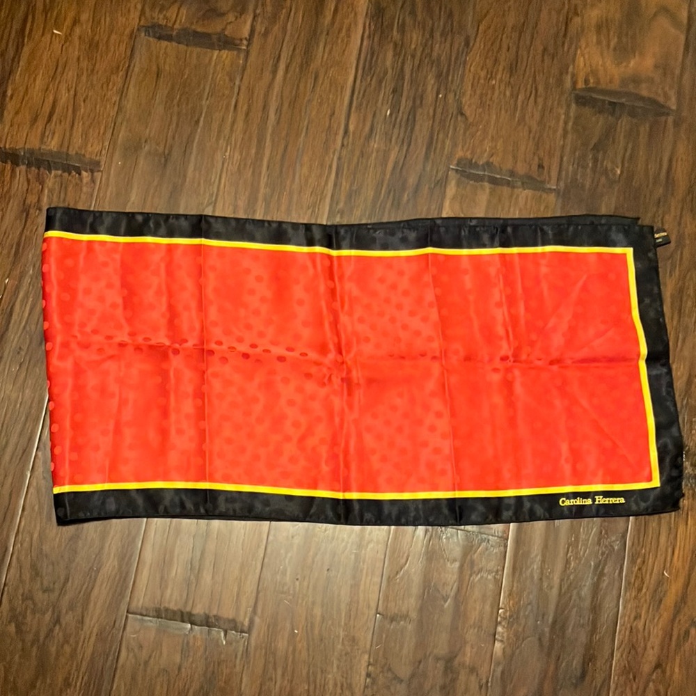 Carolina Herrera Silk Scarf